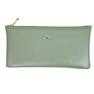 筆箱 フラットペンケース MATOKA マトカ ペンケース ペンポーチ ワンポイント 箔押し フラット シンプル ブランド ふでばこ おしゃれ 小学生 中学生 高校生 レディース メンズ 大容量 大人 子