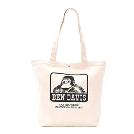 BEN DAVIS ベンデイビス トートバッグ バッグ お洒落 ロゴ かわいい 大き目 A4サイズ 通勤 通学 軽量 キャンバス 畳める サブ ゴリラ スポーティー メンズ トート レディース 大人 子供 部活 個性的 ロゴ ロゴバッグ 綿 キャンバストート