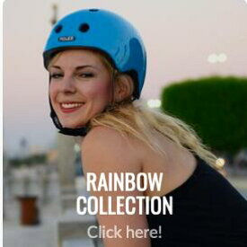 Melon helmet（メロンヘルメット）Rainbow collection女性用 自転車ヘルメットXXS(46cm)/自転車 ドイツ製マルチヘルメット キッズから大人XXL(63cm)自転車　スケートボード　ヘルメット