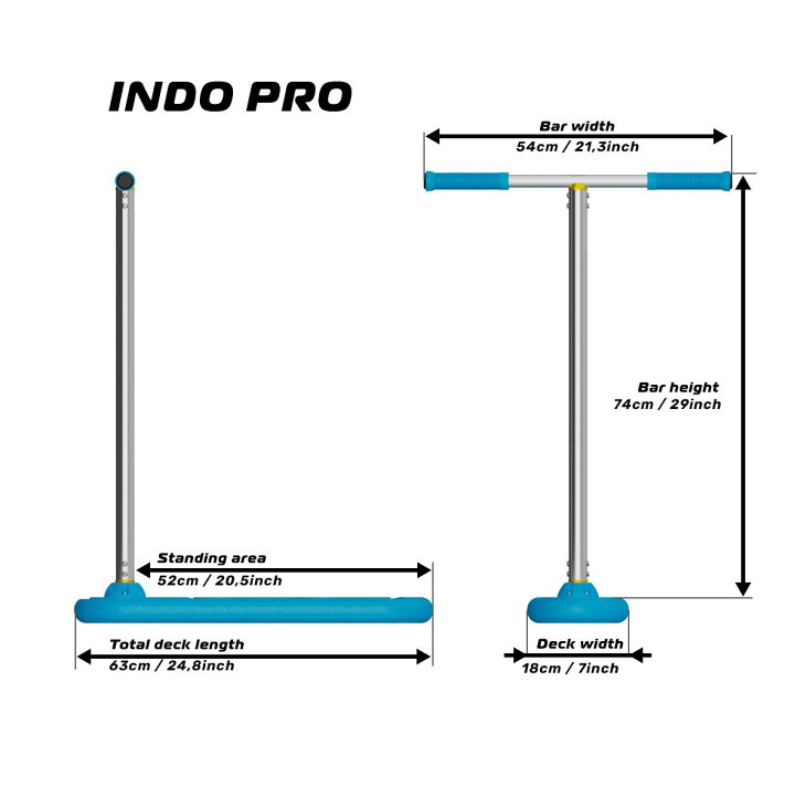 楽天市場】【正規輸入品】INDO PRO 大型 【練習用スポーツキックボード 