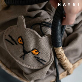 ねこ モチーフ バンカン かごバッグ【Minetpanie ミネットパニエ】 巾着 PUレザー 猫 ネコ ねこグッズ トートバッグ レディース 大人 軽い 軽量 トート おしゃれ かわいい ナチュラル 猫好き 猫グッズ 猫モチーフ ねこ雑貨 ブランド プレゼント ギフト HAYNI ヘイニ
