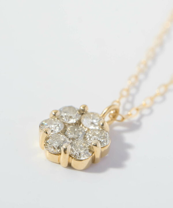 楽天市場】ネックレス 一粒ダイヤ 18k チェーン レディース 金属 