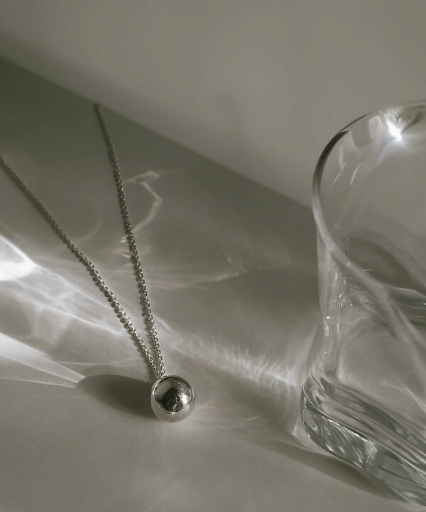 楽天市場】メタルボールネックレス 大ぶり ロング ネックレス 【Fafao 