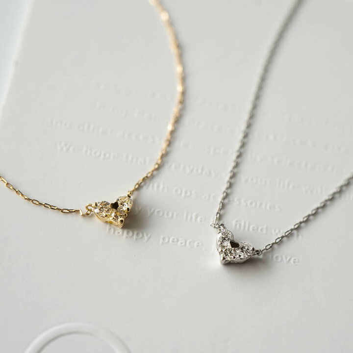 楽天市場】18k ネックレス チェーン プラチナ ダイヤモンド トップ 