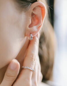 �t�[�v�s�A�X �V���o�[ �����A�����M�[ �Ή� �s�A�X �t�[�v ������ �ykyklos-moon �L�N���X�E���[���z �����ςȂ� ���܂ꎮ �V���o�[925 18K�d�グ �V���o�[ �s�A�X �S�[���h k18 ���Ԃ�s�A�X 18