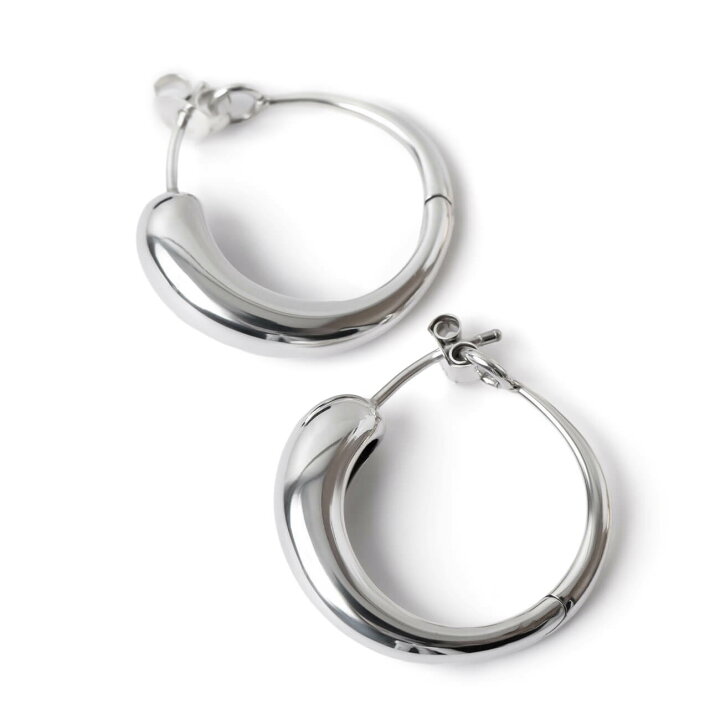 楽天市場】ピアス 金属アレルギー 対応 シルバー925 フープピアス 18k 