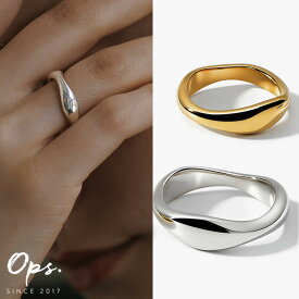 シルバー925 リング 本物素材 シンプル 太め 指輪 レディース 金属アレルギー 【GREZIO グレジオ】 バンドリング ウェーブ レディース リング silver925 デザインリング カジュアル フォーマル 安心 指輪 ジュエリー アクセサリー 人差し指 指輪 重ね付け