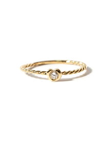 ダイヤ 指輪 ダイヤモンド 18金 リング k18 シンプル 【meon メオン】 18k リング ダイヤ レディース ゴールド 誕生石 パワーストーン 指輪 レディース おしゃれ つけっぱなし 華奢 リング 重ね 付け 重ねづけ 繊細?リング 受注生産