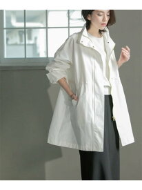【SALE／60%OFF】《CLASSY掲載》ミドルスタンドコート【洗濯機洗い可】 OPAQUE.CLIP オペークドットクリップ ジャケット・アウター その他のジャケット・アウター ホワイト ネイビー【RBA_E】【送料無料】[Rakuten Fashion]