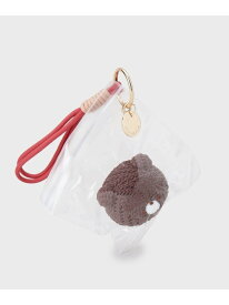 もちもちベアスクイーズチャーム OPAQUE.CLIP オペークドットクリップ 財布・ポーチ・ケース その他の財布・ポーチ・ケース ブラウン ベージュ[Rakuten Fashion]