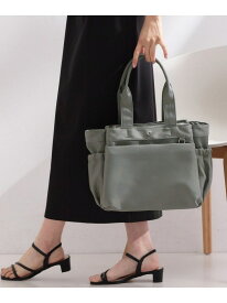【撥水/9ポケット】トートバッグ OPAQUE.CLIP オペークドットクリップ バッグ トートバッグ ブラック ベージュ グレー【送料無料】[Rakuten Fashion]