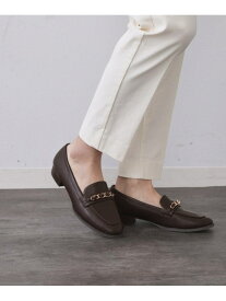 【SALE／50%OFF】【抗菌防臭加工/通勤対応】チェーンデザインローファー OPAQUE.CLIP オペークドットクリップ シューズ・靴 パンプス ブラウン ブラック【RBA_E】[Rakuten Fashion]