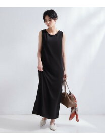 【接触冷感】ジョーゼットカットソーワンピース《洗濯機OK》 OPAQUE.CLIP オペークドットクリップ ワンピース・ドレス その他のワンピース・ドレス ブラウン ブラック【先行予約】*【送料無料】[Rakuten Fashion]