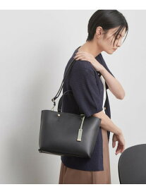 【2WAY/3層仕様/通勤対応】名品バイカラーミドルトートバッグ OPAQUE.CLIP オペークドットクリップ バッグ トートバッグ ブラウン ベージュ ブラック オレンジ【送料無料】[Rakuten Fashion]