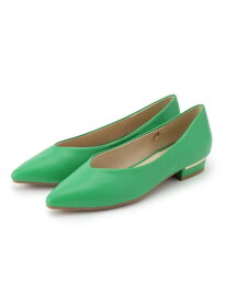【SALE／70%OFF】【抗菌防臭加工】Vカットフラットポインテッドパンプス OPAQUE.CLIP オペークドットクリップ シューズ・靴 その他のシューズ・靴 ブラック シルバー グリーン ベージュ【RBA_E】[Rakuten Fashion]
