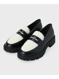 【SALE／50%OFF】ボリュームソールコインローファーシューズ OPAQUE.CLIP オペークドットクリップ シューズ・靴 パンプス ブラック【RBA_E】[Rakuten Fashion]