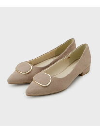 【SALE／50%OFF】【抗菌防臭加工/通勤対応可能】デザインバックルポインテッドパンプス OPAQUE.CLIP オペークドットクリップ シューズ・靴 パンプス ベージュ ブラック【RBA_E】[Rakuten Fashion]