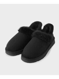 【SALE／50%OFF】【2WAY】フェイクムートンシューズ OPAQUE.CLIP オペークドットクリップ シューズ・靴 その他のシューズ・靴 ブラック ブラウン ベージュ【RBA_E】[Rakuten Fashion]