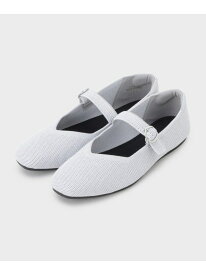 【SALE／50%OFF】【抗菌防臭/軽量/ウォッシャブル】スクエアトゥニットメリージェーン OPAQUE.CLIP オペークドットクリップ シューズ・靴 パンプス シルバー ブラック【RBA_E】[Rakuten Fashion]