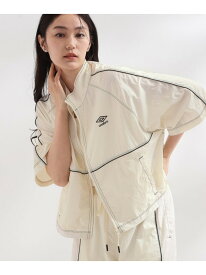 ◆【umbro/アンブロ】シアーナイロン5分袖ZIPアップブルゾン OPAQUE.CLIP オペークドットクリップ ジャケット・アウター ブルゾン・ジャンパー ブラック ホワイト【送料無料】[Rakuten Fashion]