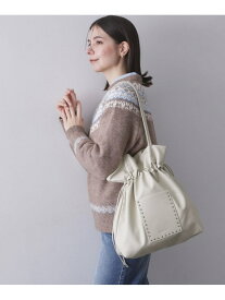 【SALE／30%OFF】【A4対応】ドロストデザイン巾着トートバッグ OPAQUE.CLIP オペークドットクリップ バッグ トートバッグ ブラック ブラウン ホワイト【RBA_E】[Rakuten Fashion]