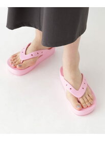 【SALE／50%OFF】Crocs CR PLATFORM FLIP W OPAQUE.CLIP オペークドットクリップ シューズ・靴 サンダル ブラック ブラウン ピンク【RBA_E】[Rakuten Fashion]