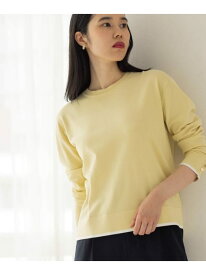 【SALE／50%OFF】金ボタン使いリラクシーニット【洗濯機OK】 OPAQUE.CLIP オペークドットクリップ トップス ニット ホワイト ネイビー イエロー ベージュ レッド【RBA_E】[Rakuten Fashion]