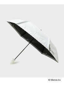 ◆【miffy】晴雨兼用折りたたみ傘 OPAQUE.CLIP オペークドットクリップ ファッション雑貨 折りたたみ傘 ベージュ ブラック【送料無料】[Rakuten Fashion]