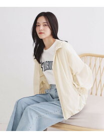 【SALE／40%OFF】【UV/撥水】ライトフーディブルゾン《洗濯機OK》 OPAQUE.CLIP オペークドットクリップ ジャケット・アウター ブルゾン・ジャンパー ホワイト ブラック【RBA_E】【送料無料】[Rakuten Fashion]