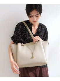 【軽量/A4対応/通勤対応】合皮トートバッグ《肩掛け可》 OPAQUE.CLIP オペークドットクリップ バッグ トートバッグ ブラック【送料無料】[Rakuten Fashion]