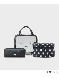◆【miffy】トラベルポーチセット OPAQUE.CLIP オペークドットクリップ 財布・ポーチ・ケース ポーチ ブラック【送料無料】[Rakuten Fashion]
