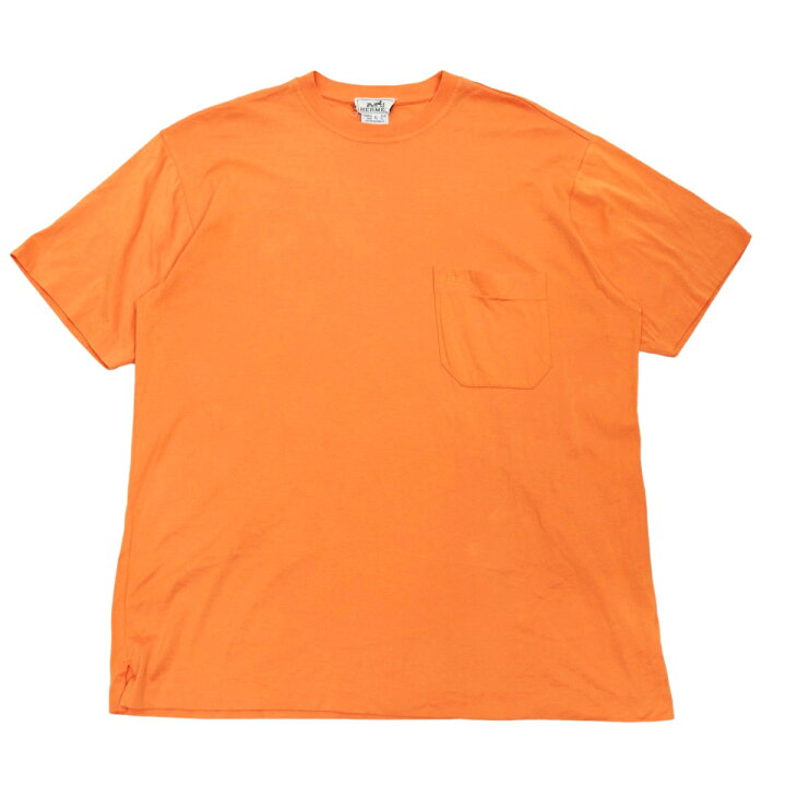 楽天市場】美品 エルメス H刺繍 コットン 半袖Tシャツ メンズ  