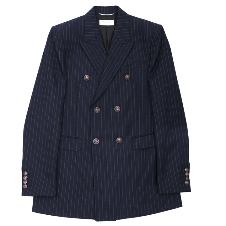 楽天市場】美品 サンローランパリ 20AW チョークストライプ ダブル  