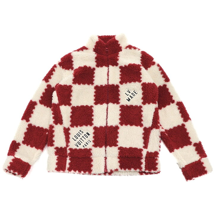 楽天市場】美品 ルイ・ヴィトン NIGO ジャガード ダミエ ボア ブルゾン  