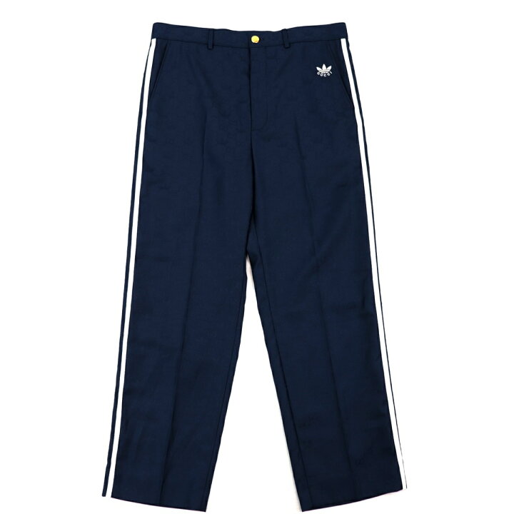 楽天市場】美品 グッチ adidas トレフォイル GG 総柄 ジャガード 