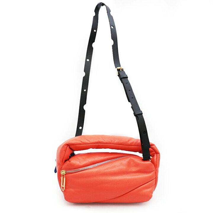楽天市場】美品 オフホワイト ポンプ ポーチ 2way ショルダーバッグ