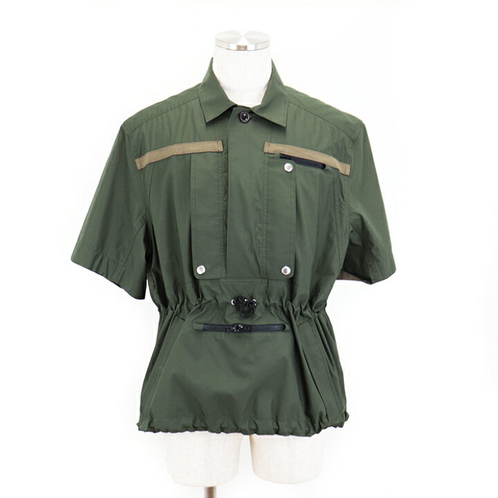 楽天市場】【美品】サカイ 22年 22-02726M Cotton Weather Shirt プル 