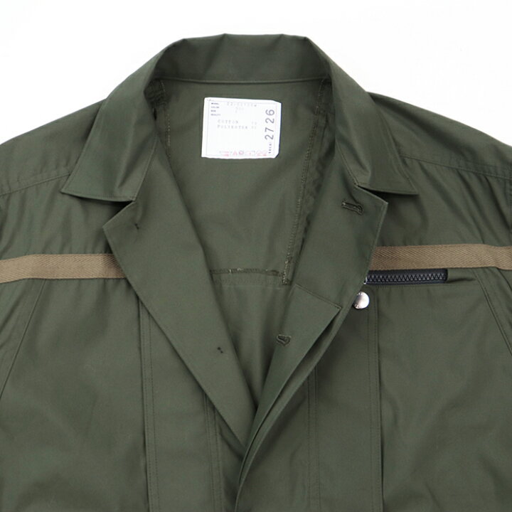 楽天市場】【美品】サカイ 22年 22-02726M Cotton Weather Shirt プル 