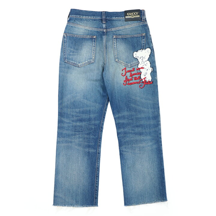 楽天市場】【美品】 グッチ HA HA HA ワッペン ダメージ クラッシュ 