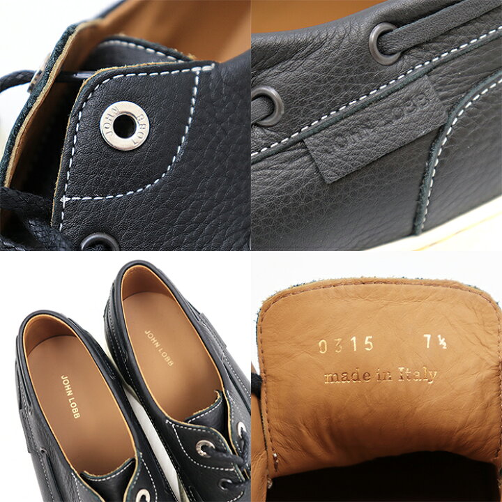 JOHN LOBBジョンロブ PIER ダークネイビー デッキシューズ