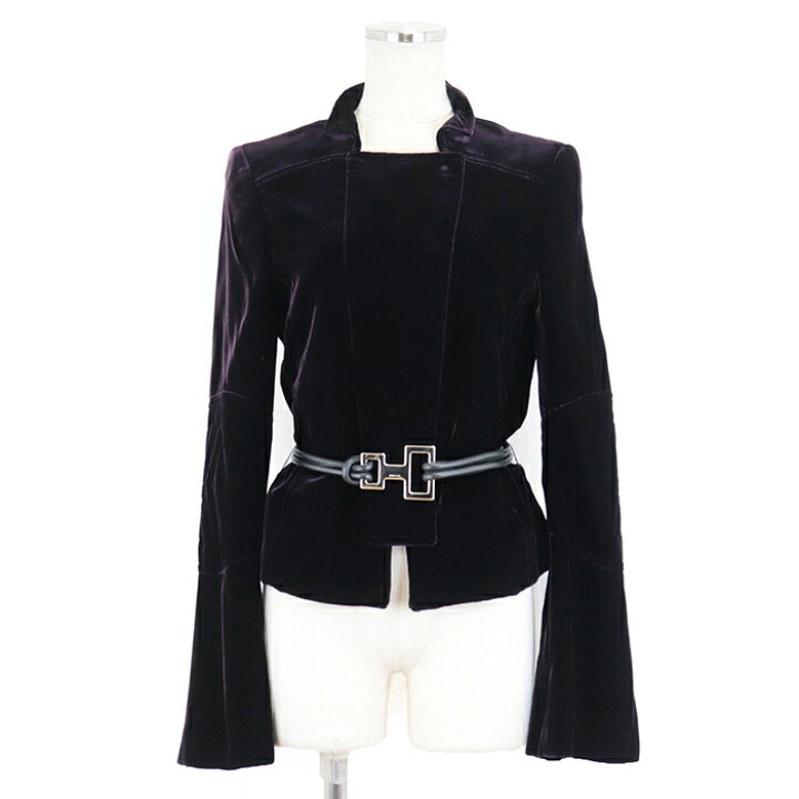 楽天市場】【美品】グッチ 2004AW トム・フォード期 ベロア ライダース 