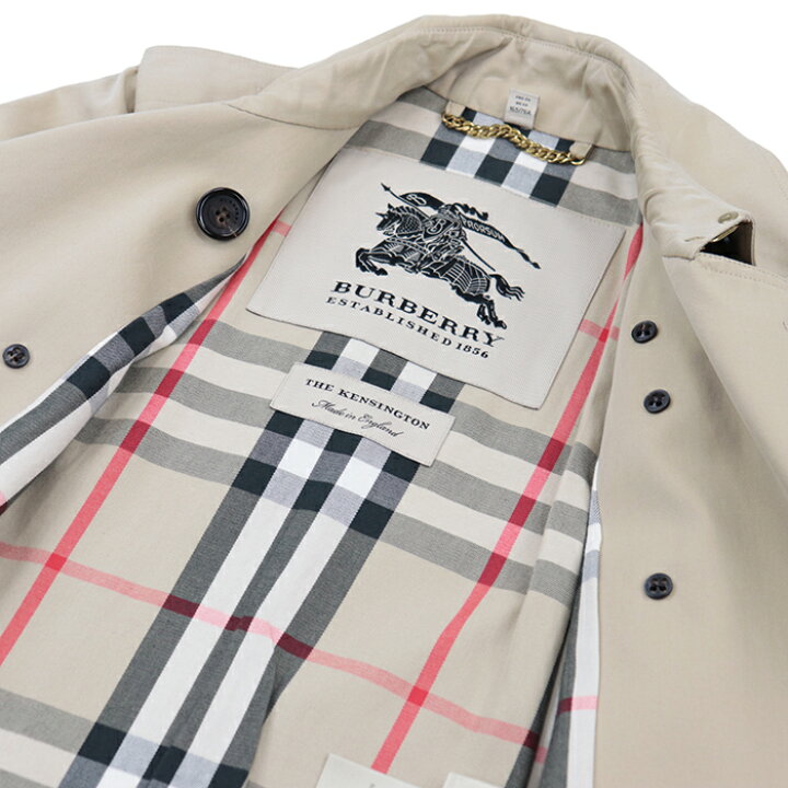 極美品 バーバリー BURBERRY コート THE KENSINGTON ケンジントン  