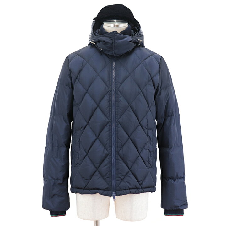 楽天市場】【美品】グッチ 2WAY ジップアップ ナイロン ダウン 