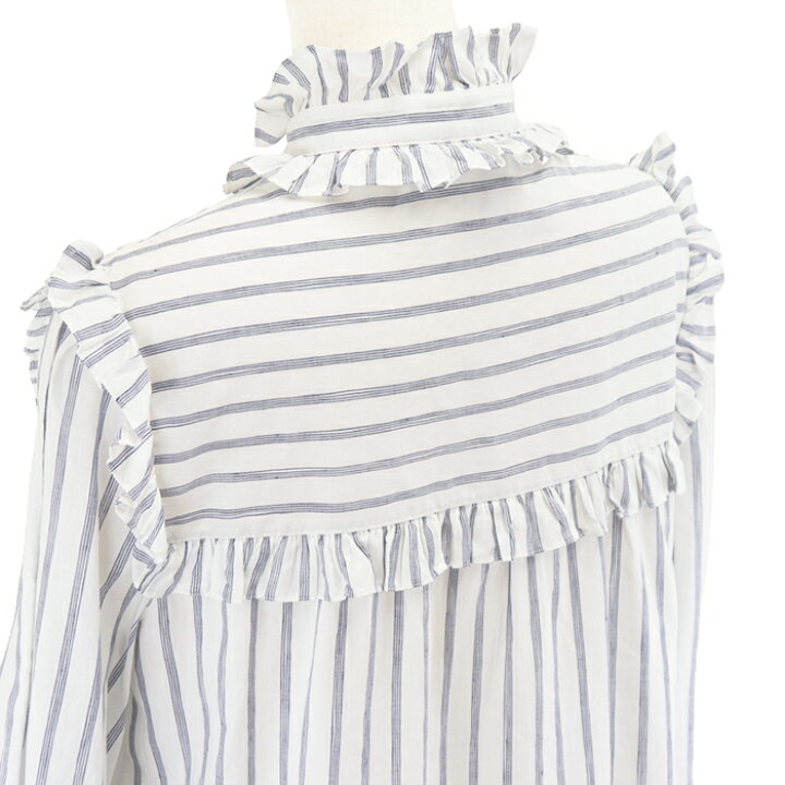 楽天市場】【美品】セリーヌ シャツ ワンピース ストライプ ミニ  