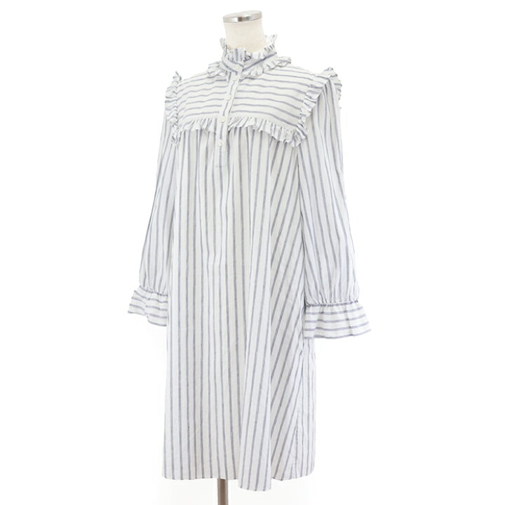 楽天市場】【美品】セリーヌ シャツ ワンピース ストライプ ミニ 