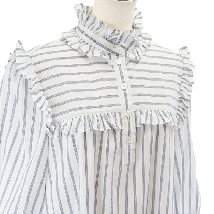 楽天市場】【美品】セリーヌ シャツ ワンピース ストライプ ミニ  