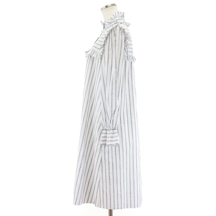楽天市場】【美品】セリーヌ シャツ ワンピース ストライプ ミニ 