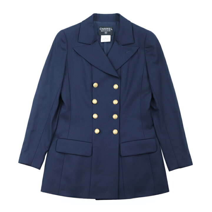 楽天市場】【美品】シャネル ヴィンテージ 96A P08294 ウール100  