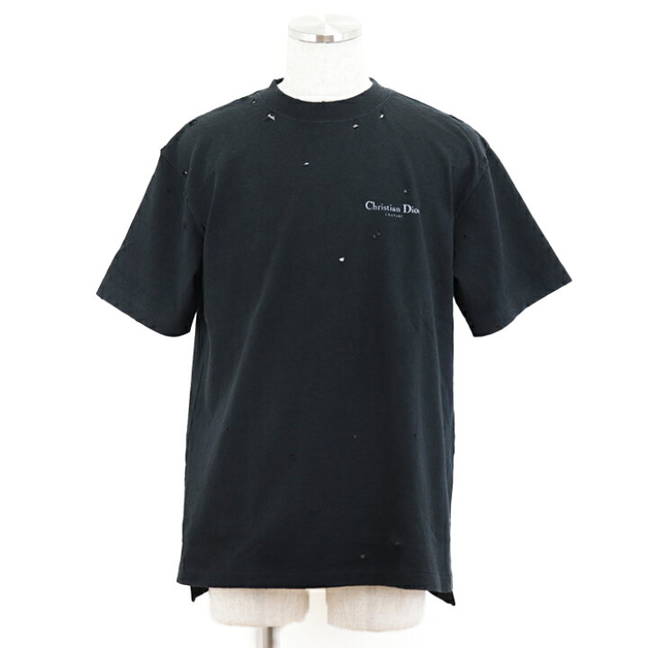 楽天市場】【極美品】ディオール・オム コットン100％ デストロイ 