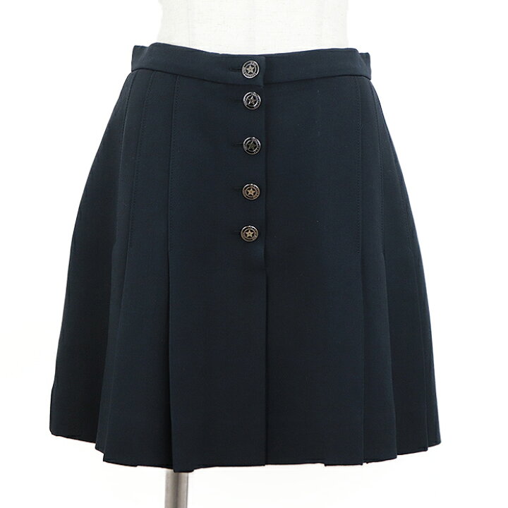 楽天市場】【美品】クリスチャンディオール スターボタン プリーツ  